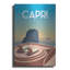  «Capri Italy Travel Affiche» par Arctic, art mural en métal, 24 po x 36 po-1052760008