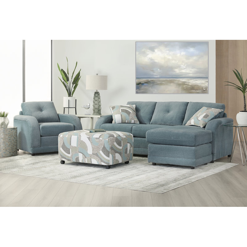 Chaise Hughes Furniture aigue-marine 23600 Hughes, Croiseur aigue-marine