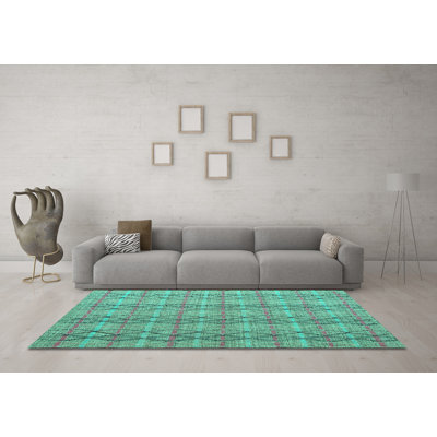 Washable Geometric Indoor Rug