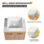 Ensemble de meuble-lavabo simple l 23 po Renelsa