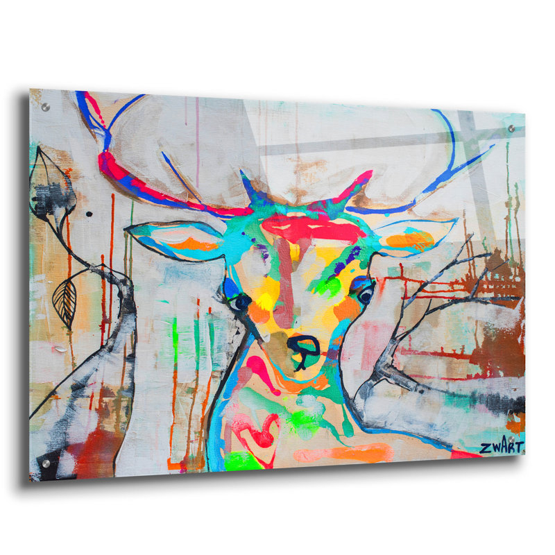«Deer Soul» par Zwart, H 24 po x l 36 po