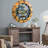 Wall Clock 24" Round Oversized for Living Room decor with Real Moving Gears Canada Collection-101929734