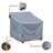 Herz Outdoor Patio Chair Cover