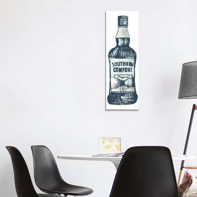 Southern Comfort Whiskey 1 Piece Panoramic Wall Art on Canvas