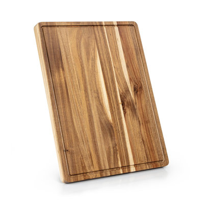 Grande planche à découper en bois d'acacia pour la cuisine