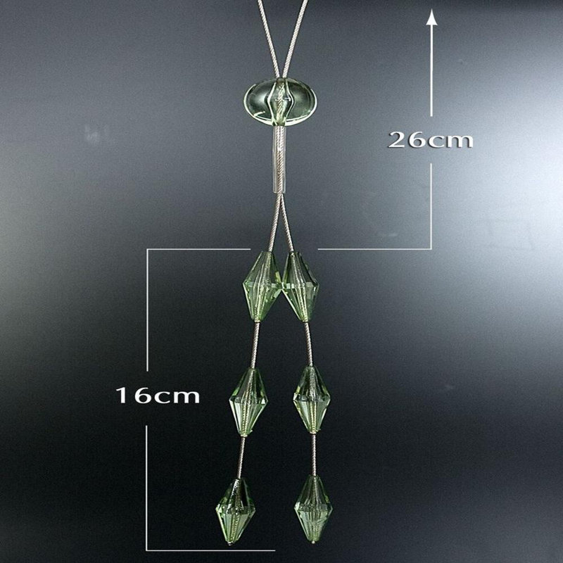 Godsey 10cm Curtain Tieback, Green
