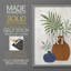 Palm Still Life II, reproduction encadrée - bois massif-112361186-112361192