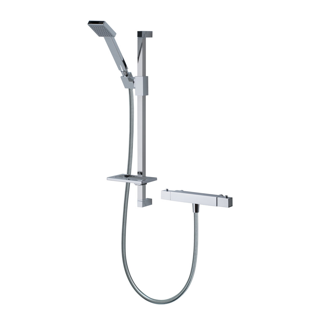 Options Thermostatic Shower with Slider Rail