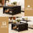 Torron Lift Top Farmhouse Coffee Table with Storage,Wood Cocktail Table-780679327
