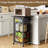 Rolling Kitchen Microwave Cart With Spacious Drawers For Small Kitchen Organization (Effortless Style & Smart Storage)