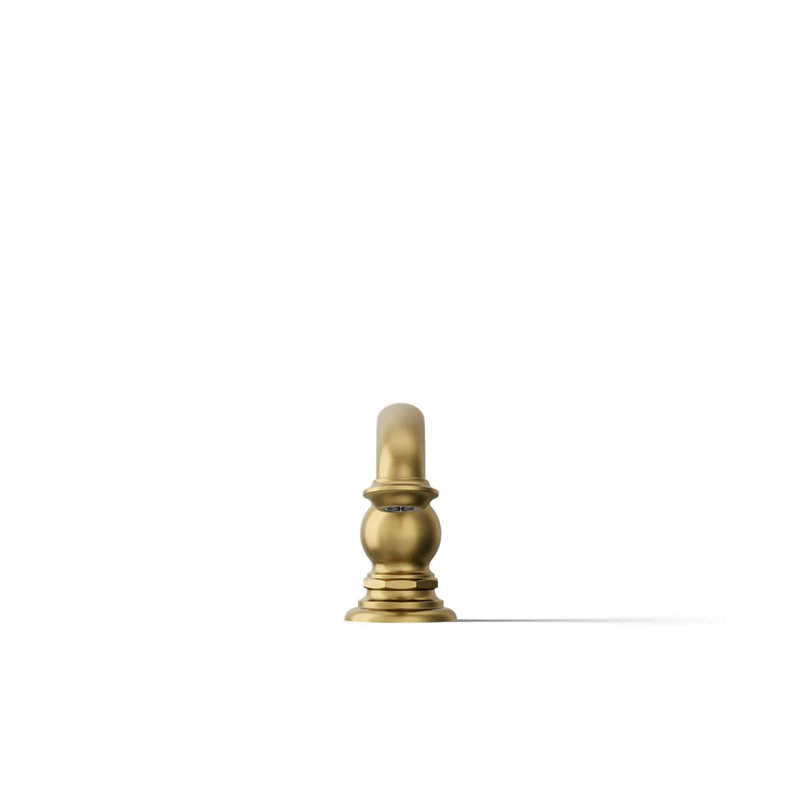 Artifacts® Deck-Mount Bath Spout with Arc Design, Vibrant Brushed Moderne Brass