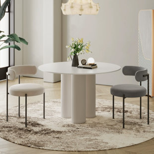 Table de salle à manger blanche
