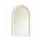 70,87 "miroir en verre arqué blanc-30391705-30391704