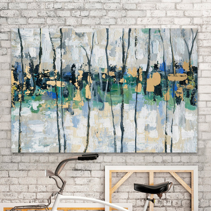 1 Piece Wrapped Canvas Painting, 101cm H x 152cm W