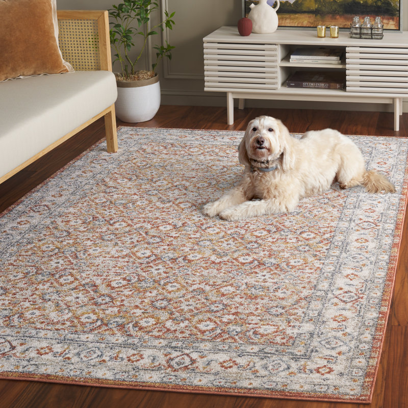 Tapis Lasher, Rectangle 5 pi 3 po x 7 pi 6 po