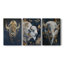 Buffalo Series XLIX - Ensemble de toiles tendues avec châssis Premium - Prêt à être accroché-102398631