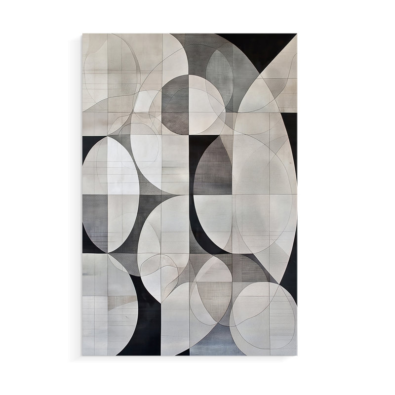 Série ABSTRACT XL III - Impression sur toile seulement - NON CADRE, H 18 po x l 12 po