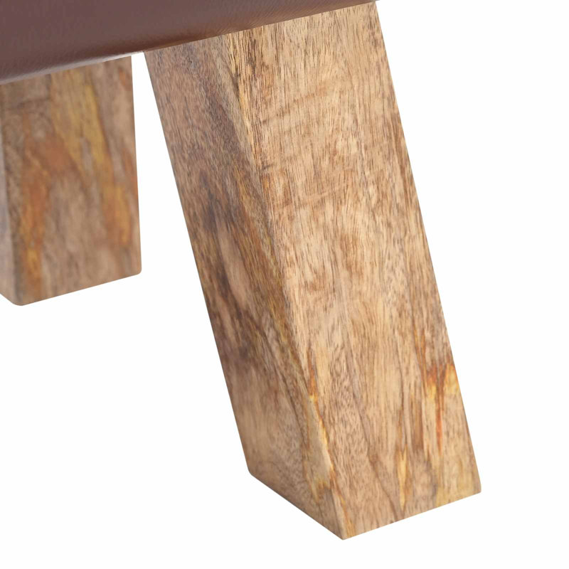 Storage Bench, 45cm H x 40cm L x 30cm D, Dark Brown