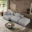 Canapé modulaire modulaire, siège à combinaison profonde surdimensionné, housses de coussin amovibles et lavables, tissu, rembourrage en duvet-336512363