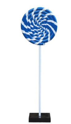 Henebry Swirl Lollipop Over Sized Statue