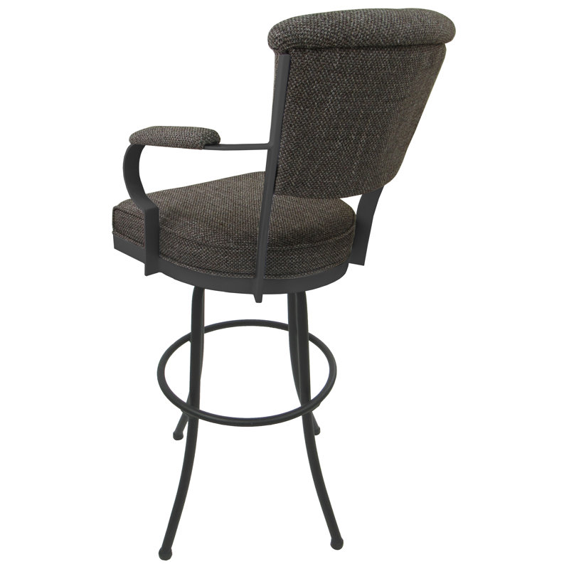 Tabouret pivotant Ivette, gris
