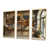 Toile naturelle avec cadre flottant