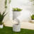 Zia Weather Resistant Column Fountain with Light-1476665221-1605099082