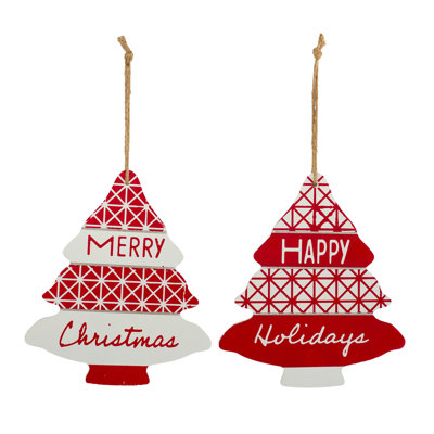 11.75'' Holiday Shaped Ornament