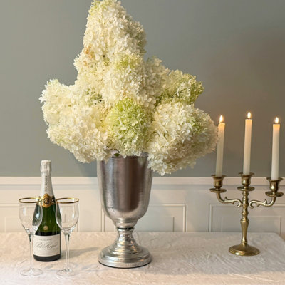 Silver Trophy Vase, 14.5 Inches