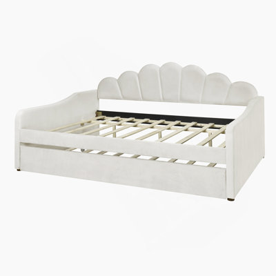 Allgaier Upholstered Daybed with Trundle by Red Barrel Studio