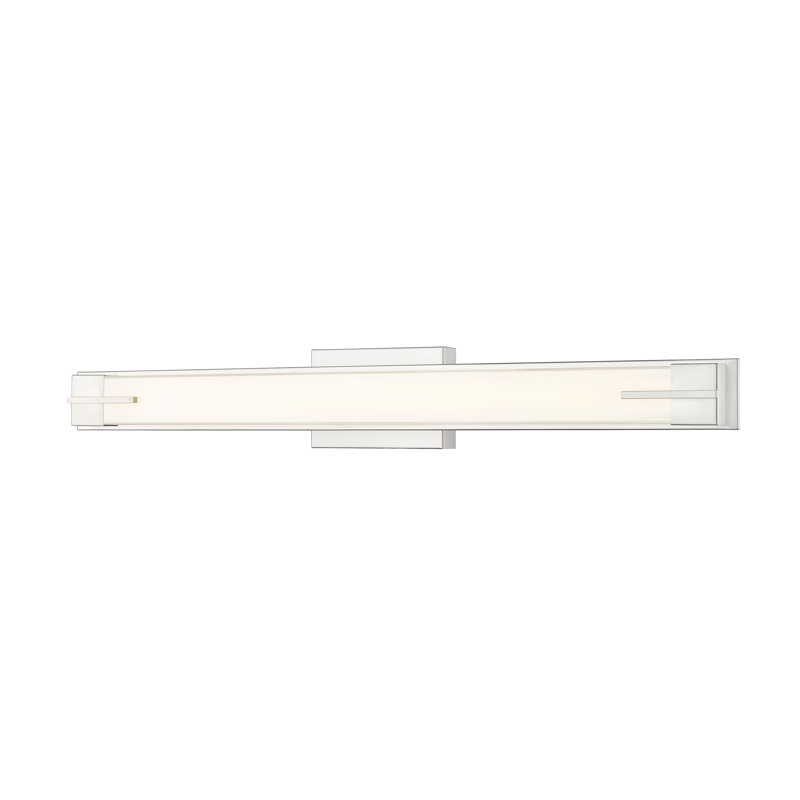 Chase 1 Light Vanity, Brushed Nickel