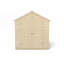 6 ft. W x 8 ft. D Solid Wood Garden Shed