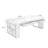 Walnut Rectangular Solid Wood with 6 drawers desk-900273033