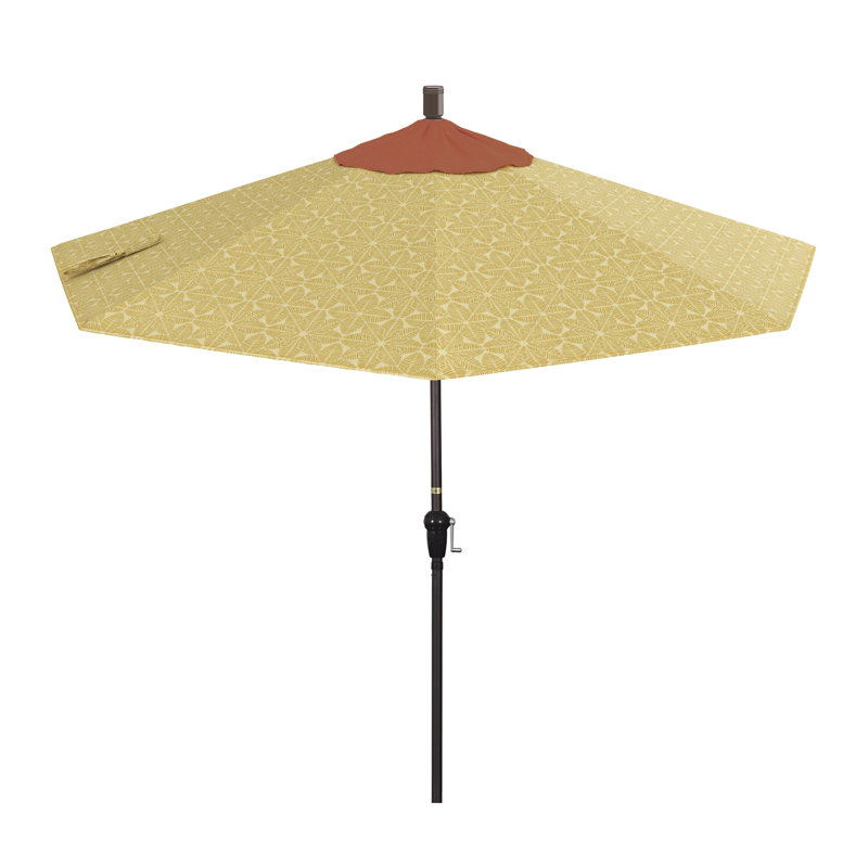 Parasol de marché 9 pi Tayyibah, Palmetto Sawgrass - Pacifica Premium