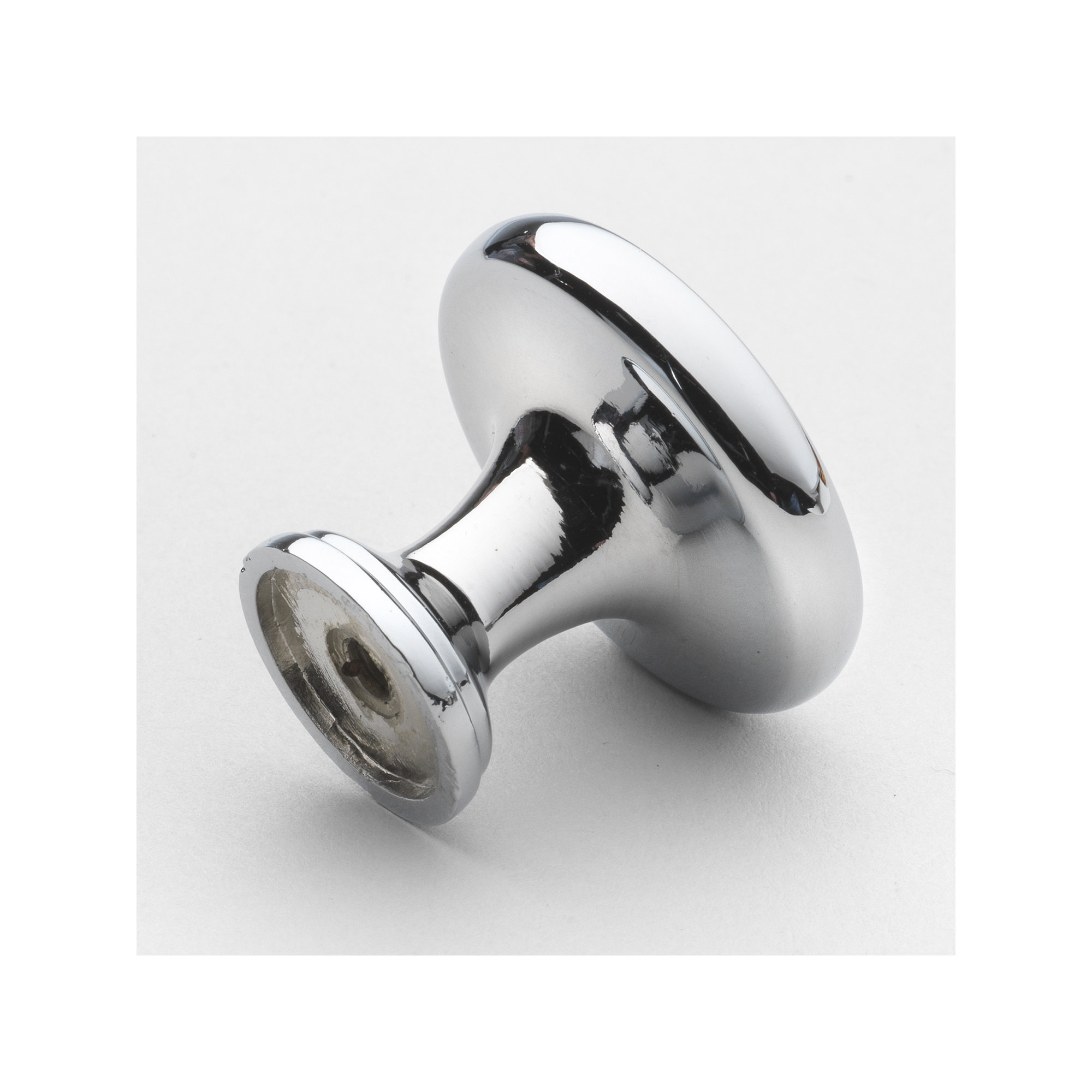 Mushroom Knob Multipack, Polished Chrome