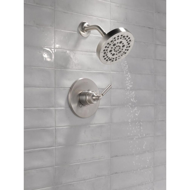 Ensemble de robinet de douche à fonction unique SAYLOR ™, ensemble de garniture de valve, pomme de douche et poignée