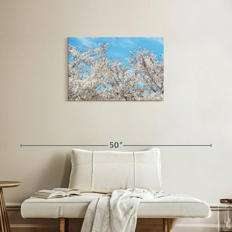 Célèbres fleurs de cerisier Harnek I, H 20 po x l 30 po