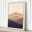 Mountains at Dawn Scandinavian - Wrapped Canvas-1516999001-1516999002