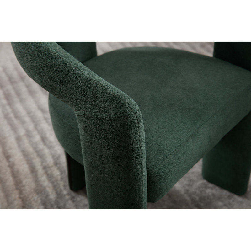 Ensemble de 2 chaises de salle à manger - vert, Vert