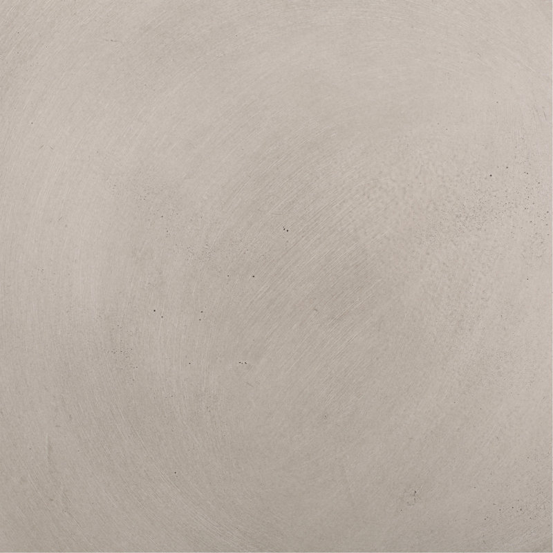 Table d'appoint d'extérieur en béton léger gris clair_70886.00