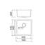 Belfry Kitchen Forsyth 440mm W Single Bowl Stainless Steel Kitchen Sink 0-938055574