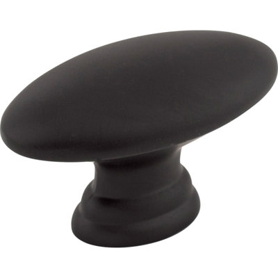 Flat Oval 3/4" Length Oval Knob