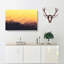 Sunset View In Abstract - Wrapped Canvas-55341278