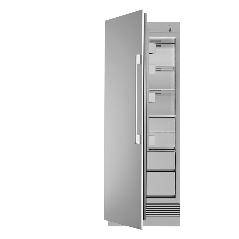 24" Column Panel Kit, Left, 30", Silver Stainless