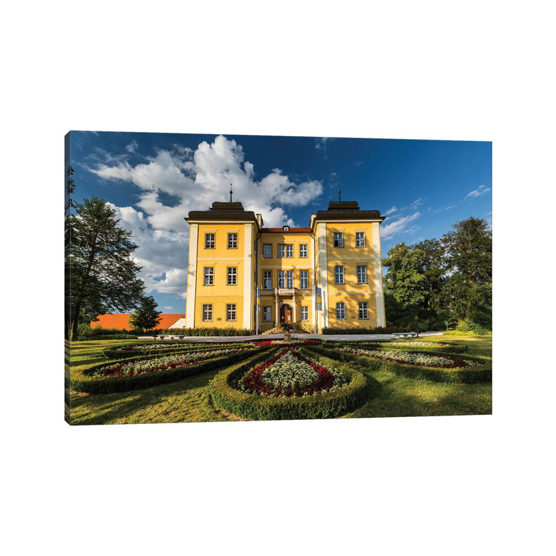 Poland, Lomnica Palace by Mikolaj Gospodarek - Wrapped Canvas Print, 20.32 cm H x 30.48 cm W