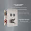 Thermostatic Complete Shower System with Rough in-Valve