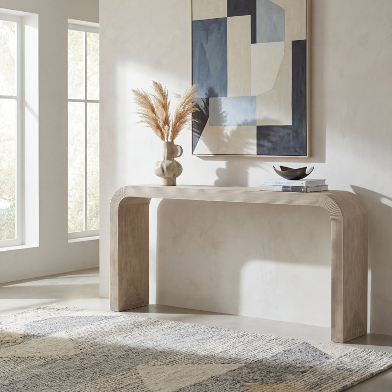 Chiseling 73.5'' W Console Table