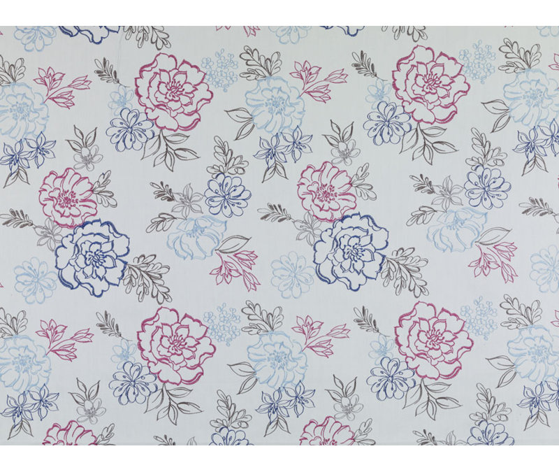 Tissu Elizabeth Tobi Fairley, Bleuet