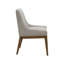 Chaise de salle à manger rembourrée (ensemble de 2)