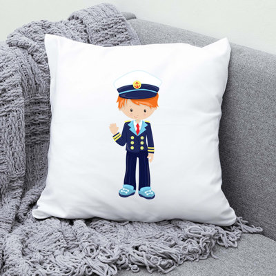 Nautical Sea Life_397 - Coussin décoratif en polyester